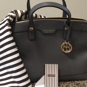 Henri Bendel West 57th Leather Satchel